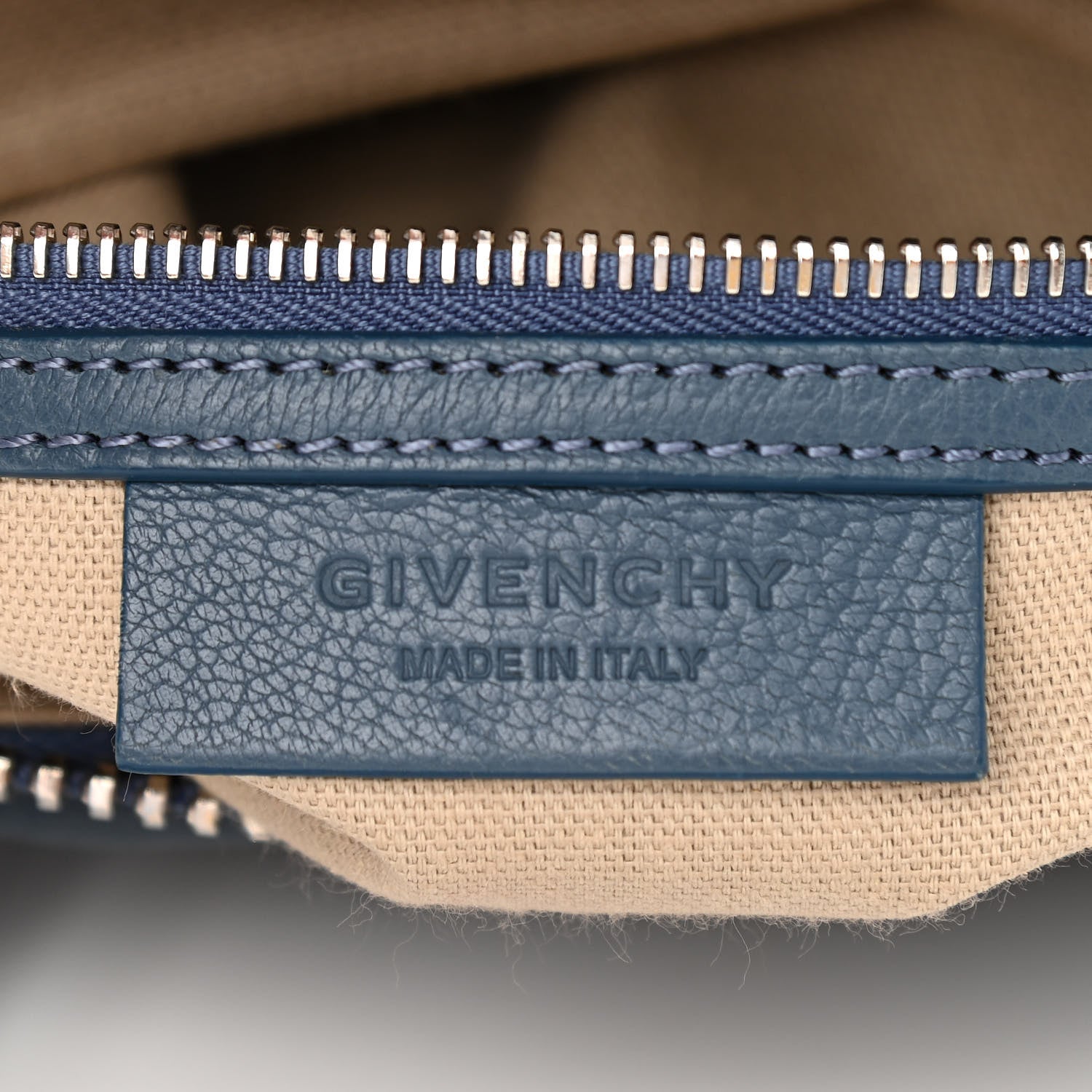 Givenchy Sugar Goatskin Small Antigona Mineral Blue 6 of 11