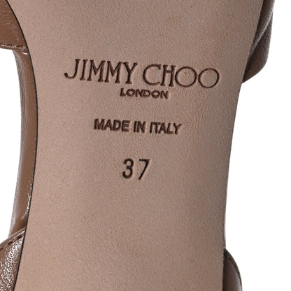 Jimmy Choo Nappa Hedera 70 Slingback 37 Biscuit 7 of 9