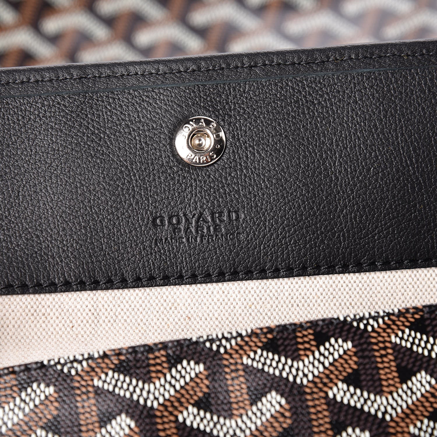 Goyard Goyardine Saint Louis PM Black 9 of 10