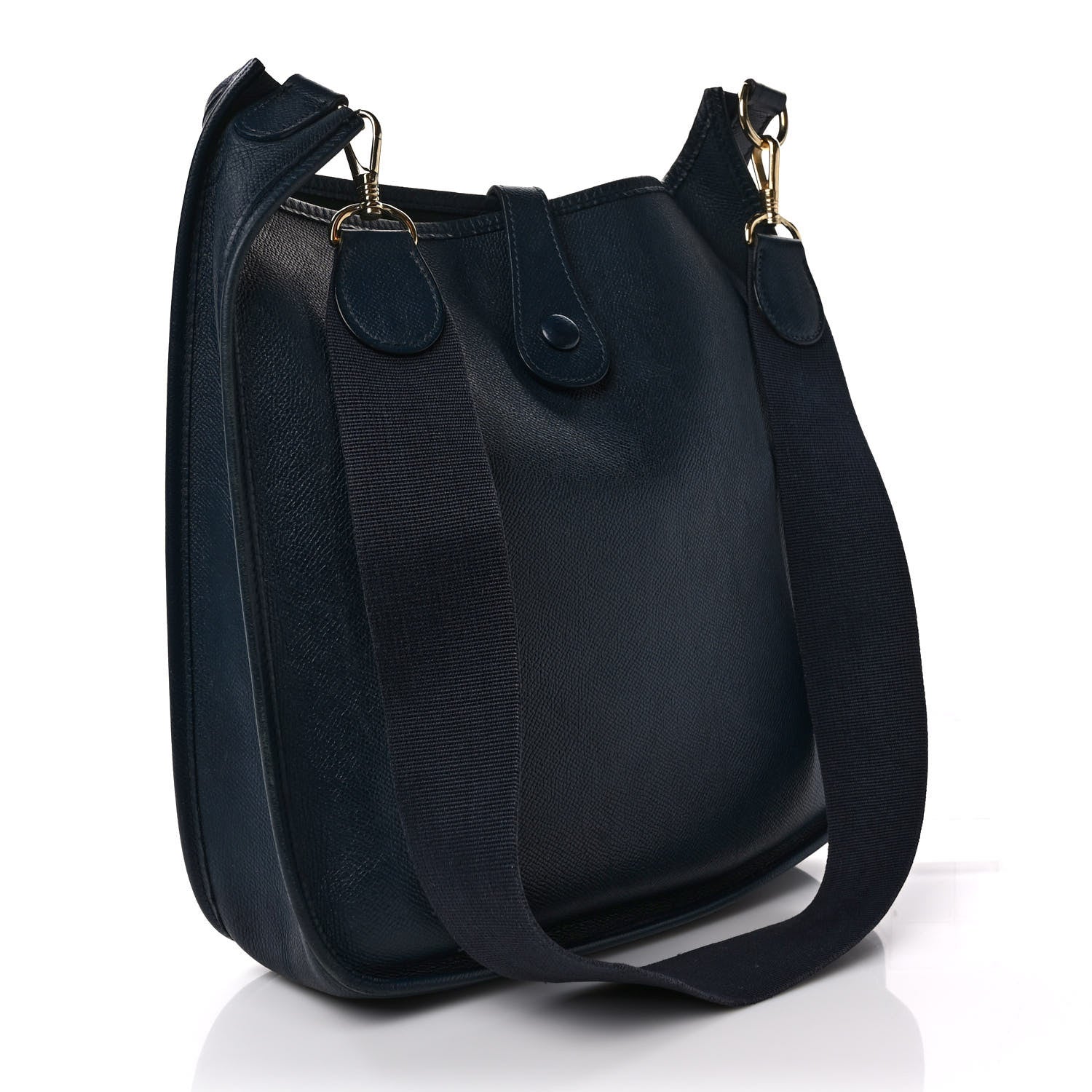 Hermes Courchevel Evelyne GM Bleu Marine 3 of 8