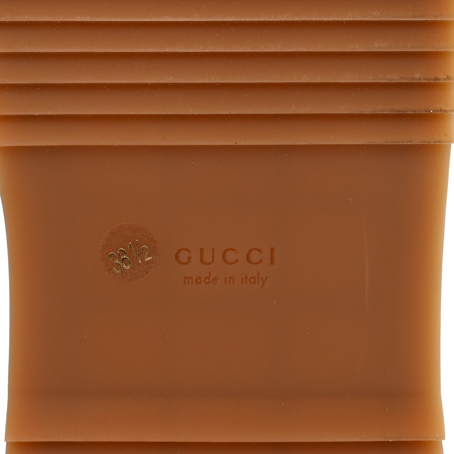 Gucci New Denim GG Monogram Angelina Platform 55mm Slide Sandals 38.5 Blue Tea 7 of 9