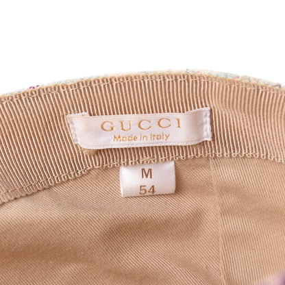 Gucci Canvas Childrens Olympus Pop St Flora Baseball Hat M Honeydew 6 of 6