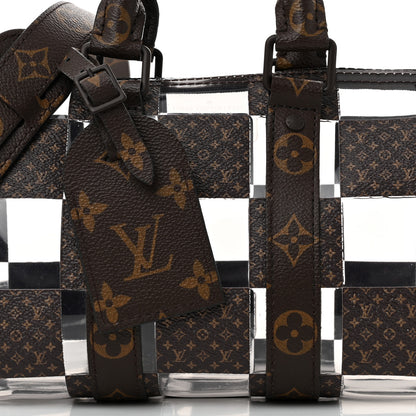 Louis Vuitton PVC Monogram Chess Keepall Bandouliere 25 7 of 11