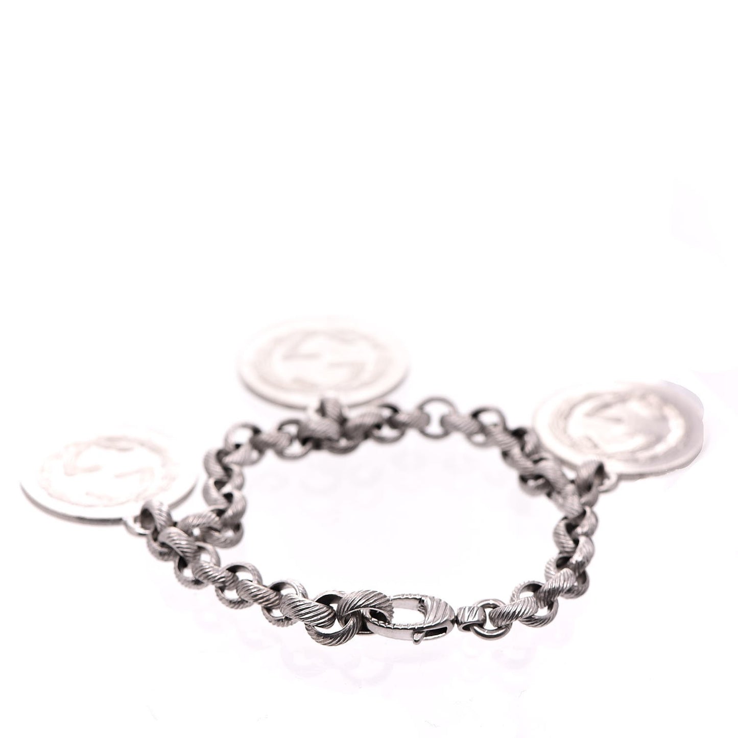Sterling Silver Coin Bracelet