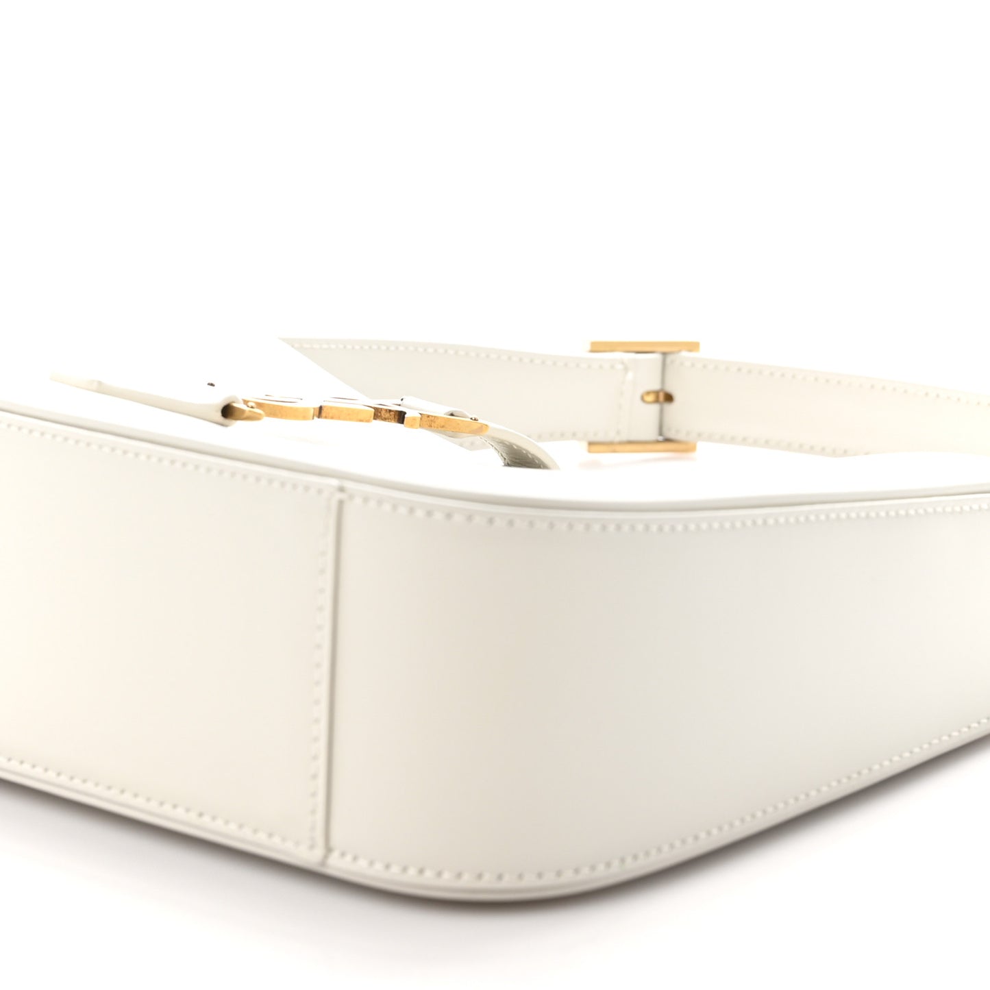 Smooth Calfskin Le 5 A 7 Hobo Blanc Vintage