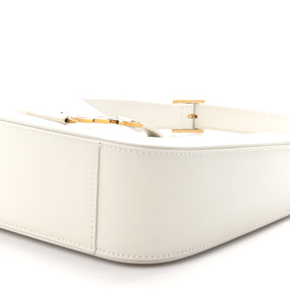 Saint Laurent Smooth Calfskin Le 5 A 7 Hobo Blanc Vintage 10 of 11