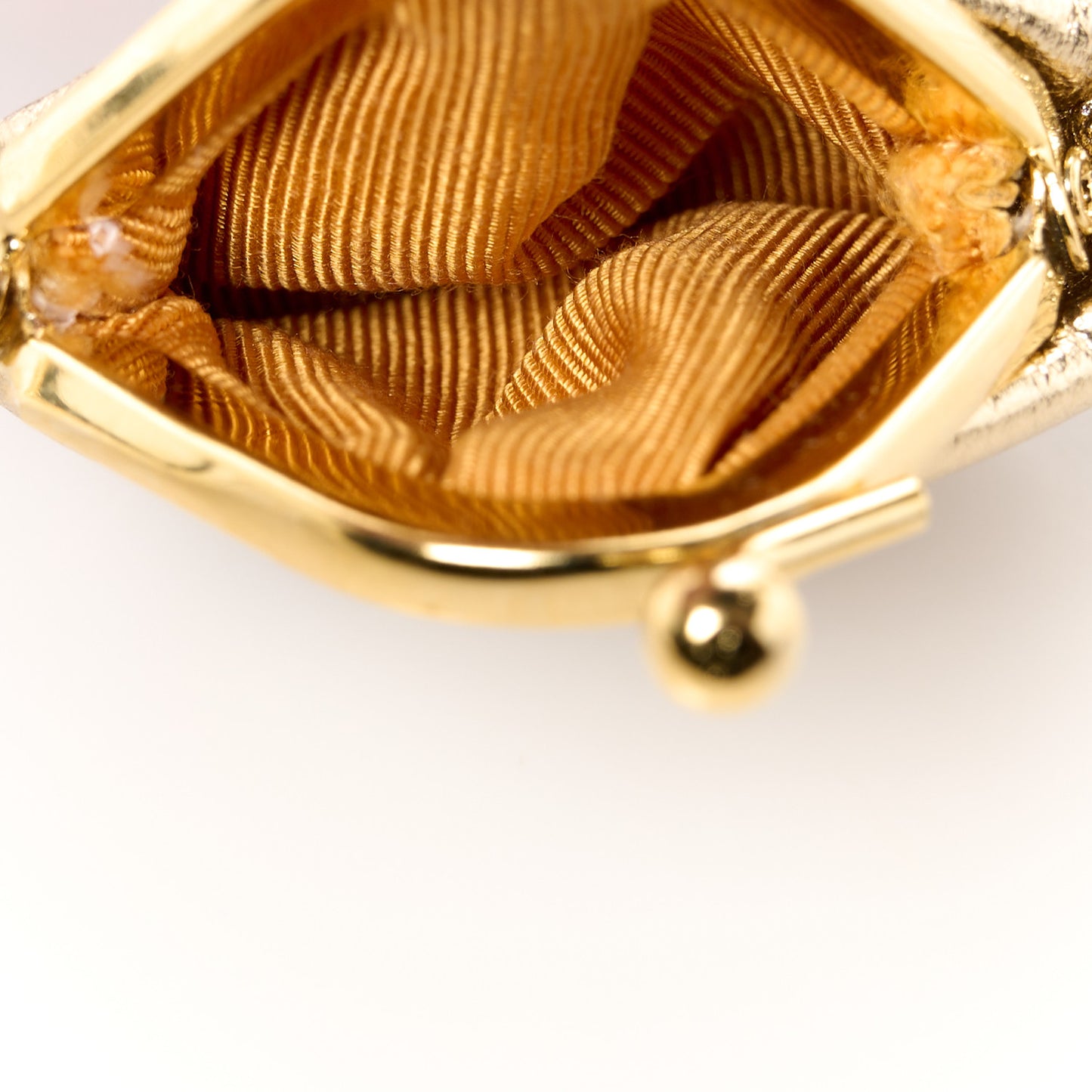 Swarovski Crystal Floral Minaudiere Clutch Gold Multicolor