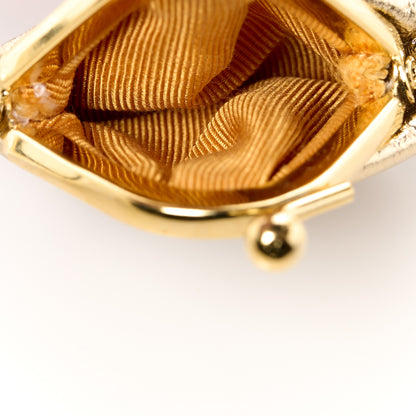 Judith Leiber Swarovski Crystal Floral Minaudiere Clutch Gold Multicolor 8 of 13
