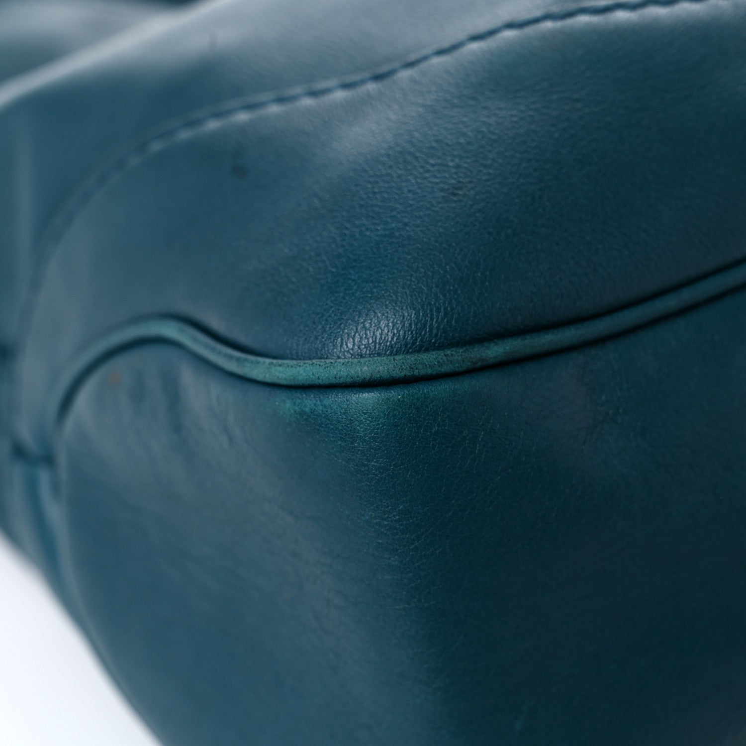 Gucci Calfskin Medium New Jackie Shoulder Bag Teal 8 of 25
