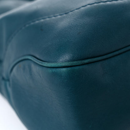Gucci Calfskin Medium New Jackie Shoulder Bag Teal 8 of 25