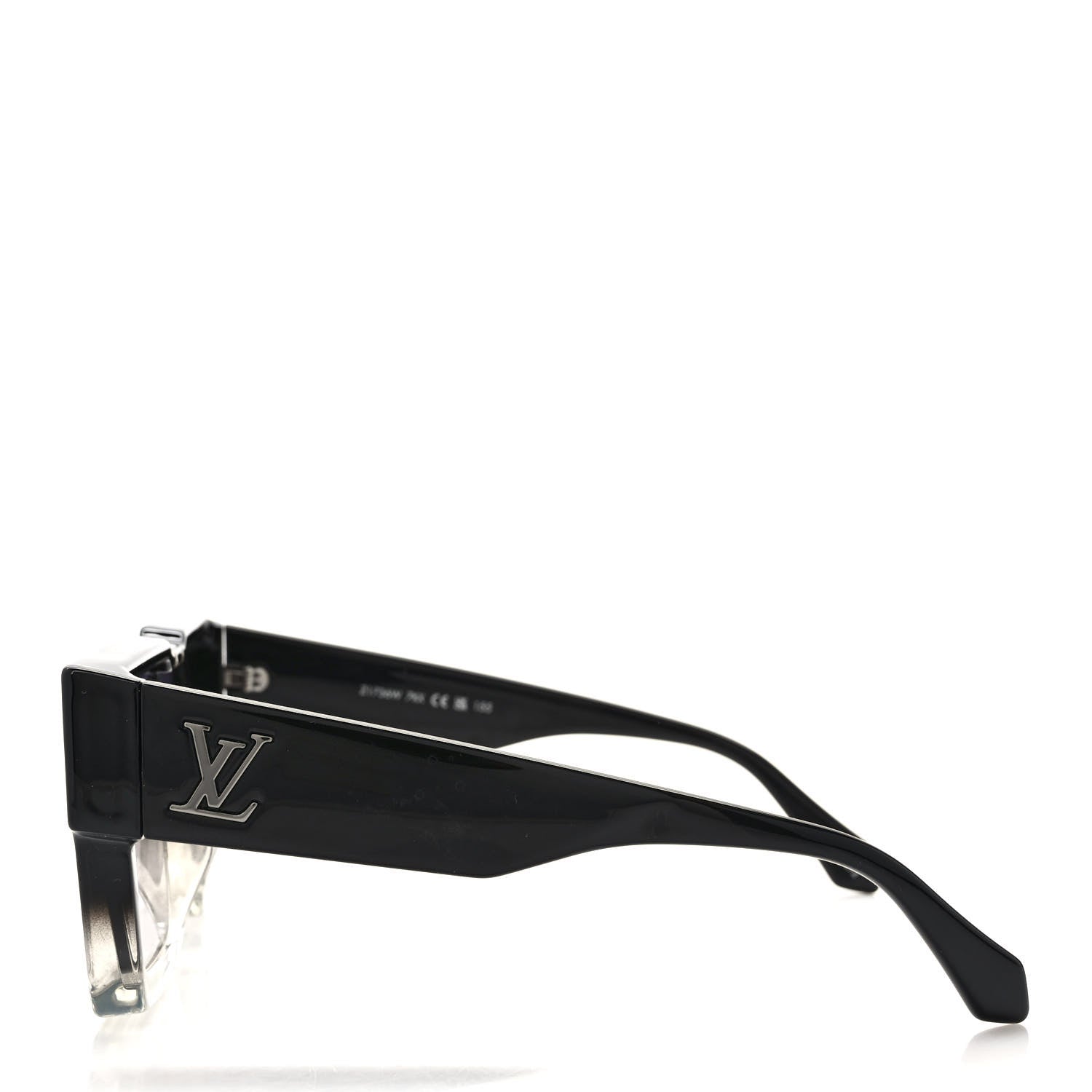 Louis Vuitton Acetate Swarovski Crystal Cyclone Sunglasses Z1736W Black 3 of 9