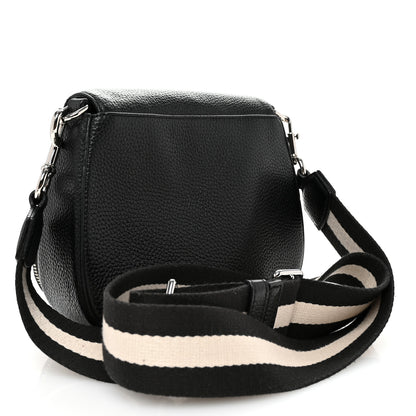 Marc Jacobs Pebbled Calfskin Recruit Nomad Crossbody Black 3 of 10