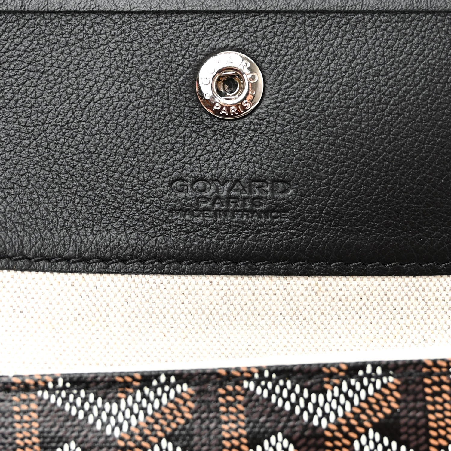 Goyard Goyardine Saint Louis PM Black 7 of 10