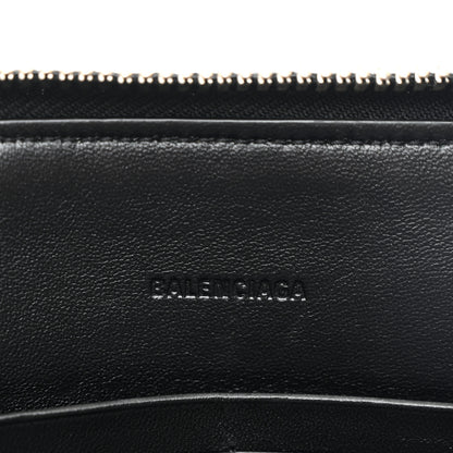 Balenciaga Calfskin Chain Cuff Wristlet Wallet Black 11 of 21