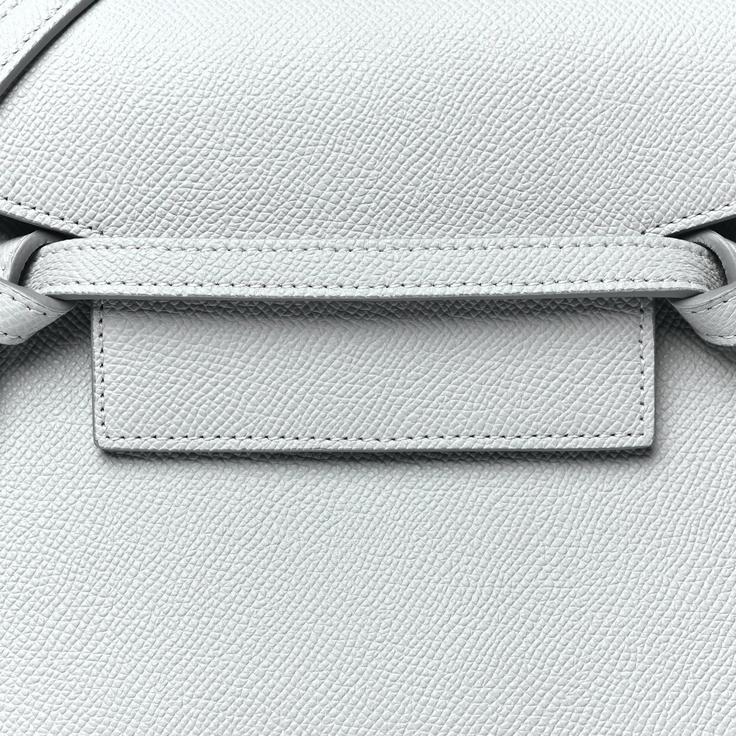 Grained Calfskin Nano Belt Bag Mineral