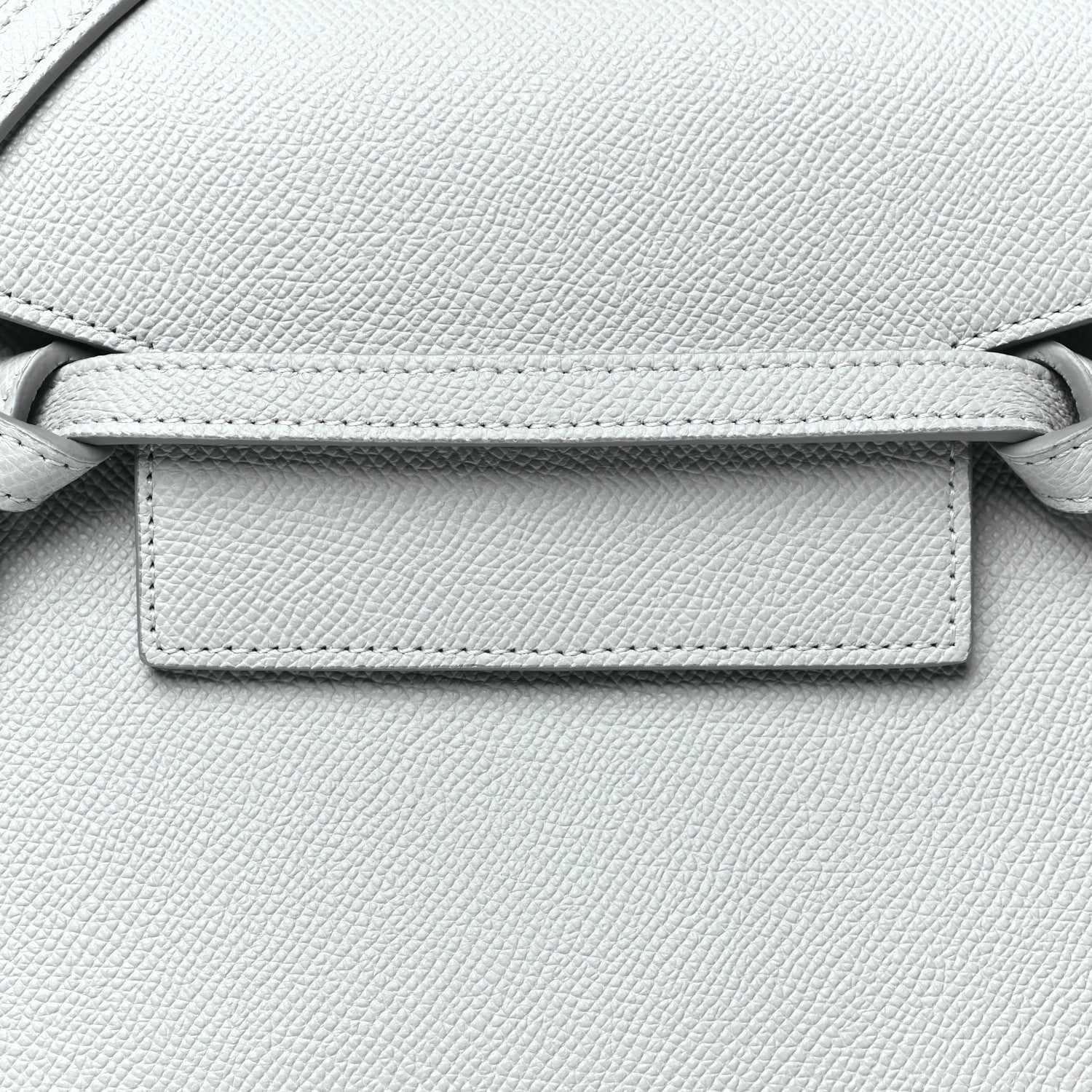 Celine Grained Calfskin Nano Belt Bag Mineral 8 of 10