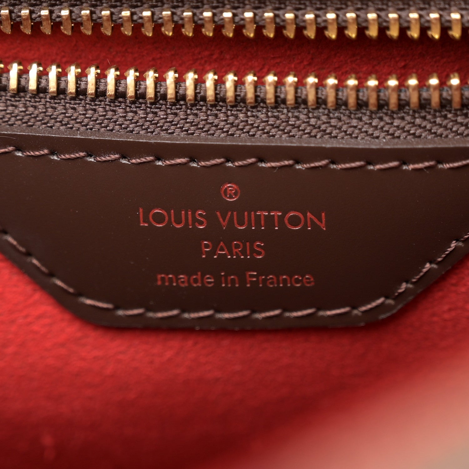 Louis Vuitton Damier Ebene Bergamo MM 6 of 10
