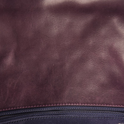 Chanel Iridescent Calfskin Quilted Large New Bubble Flap Plum 8 of 12