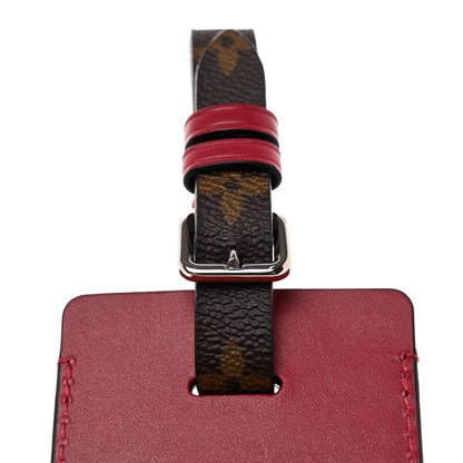 Louis Vuitton Calfskin Monogram Luggage Tag Fuchsia 4 of 4