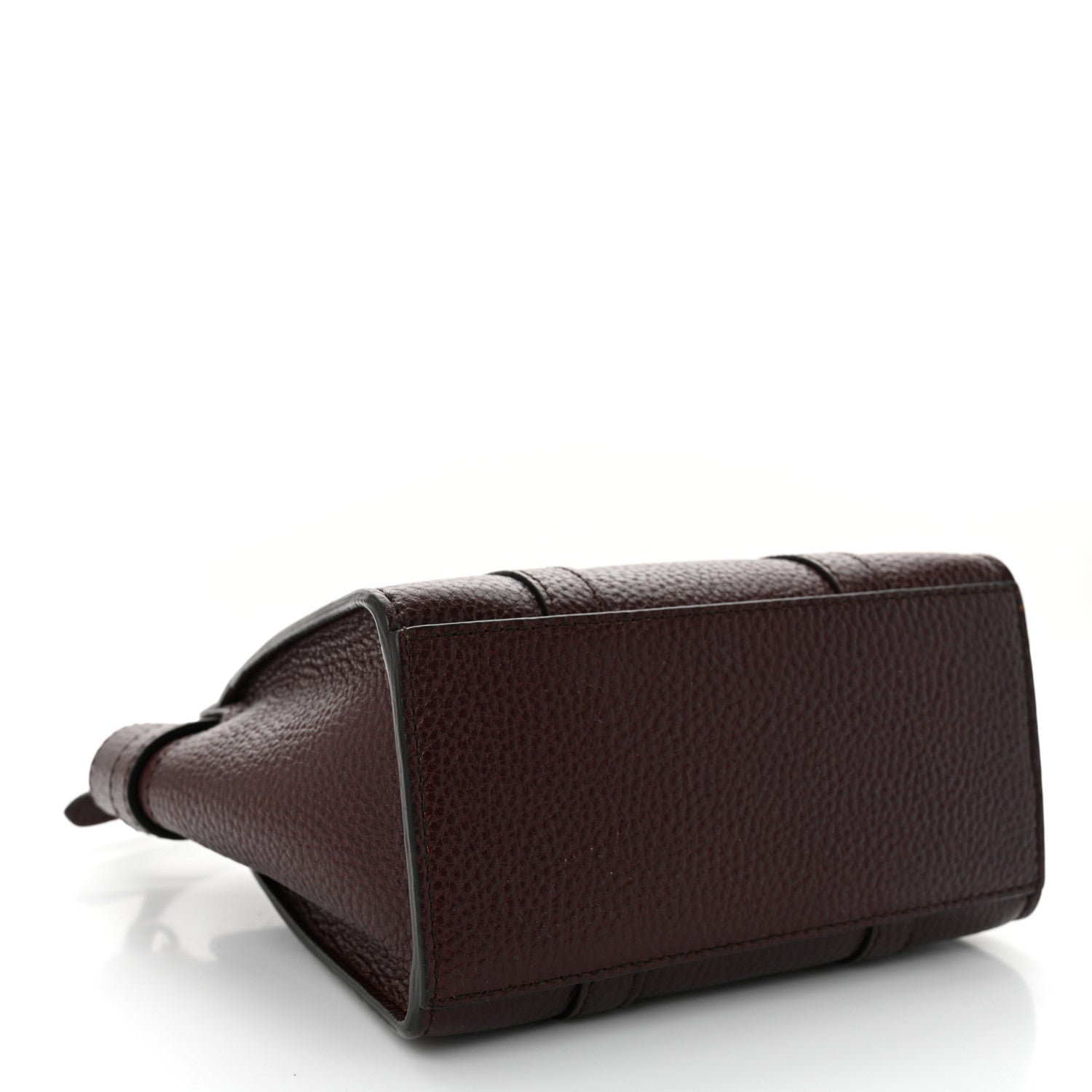 Mulberry Grain Vegetable Tanned Calfskin Micro Zipped Bayswater Oxblood 4 of 10