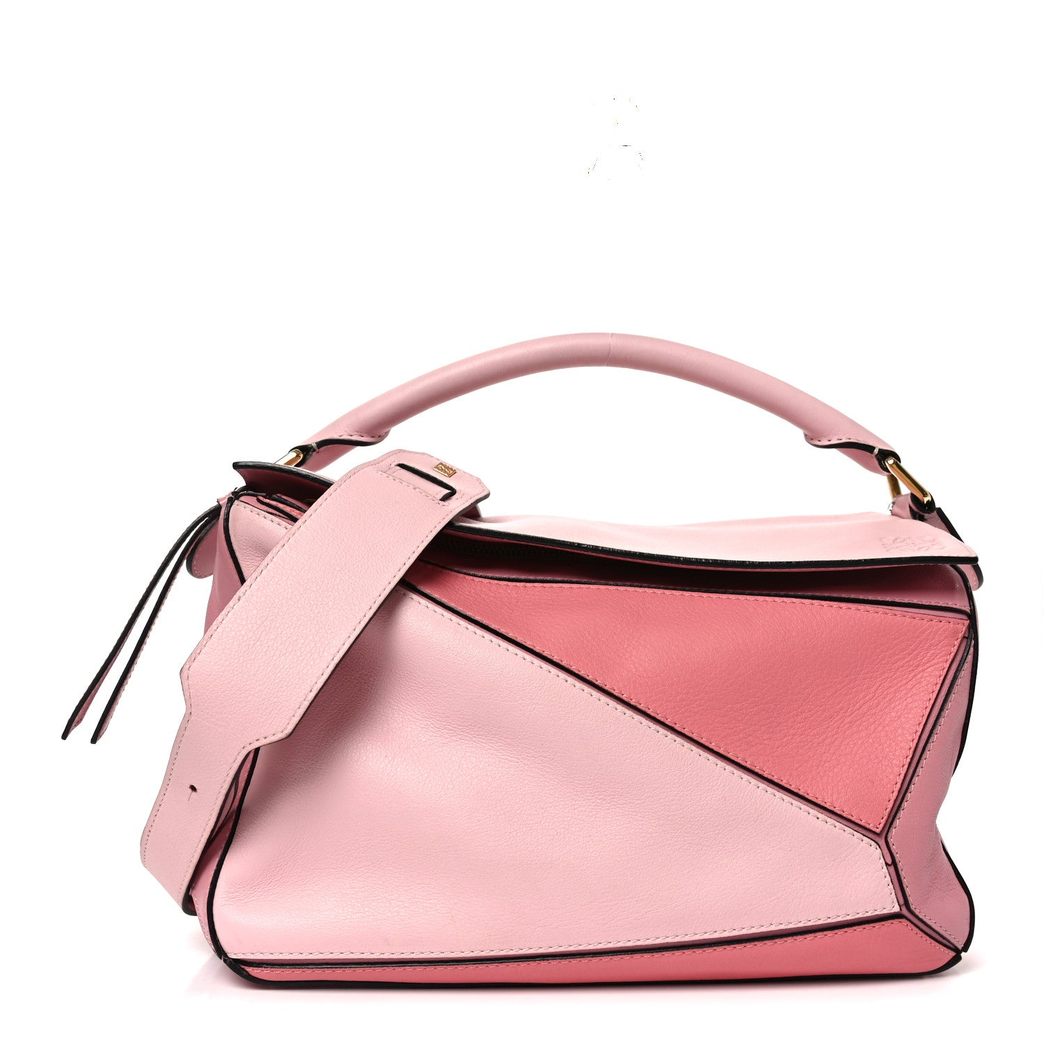 Loewe Calfskin Large Puzzle Bag Soft Pink 1 of 10