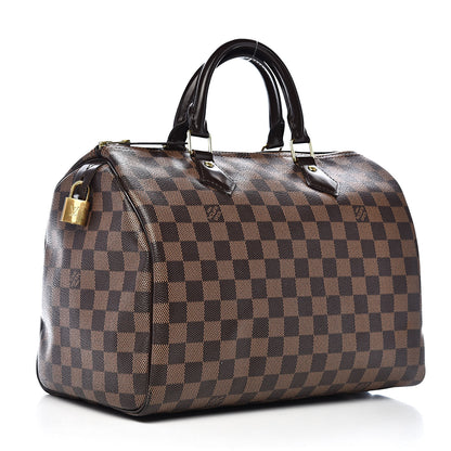 Louis Vuitton Damier Ebene Speedy 30 3 of 15