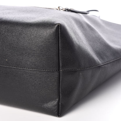 Fendi Vitello Elite Cuoio Monster Buggies Medium Roll Tote Black Multicolor Blue Cobalto 13 of 13