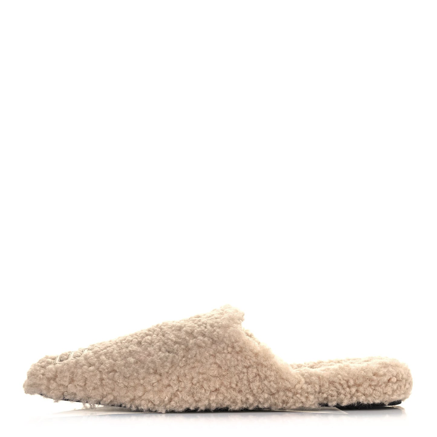 Faux Shearling Cosy BB Mules 39.5 Beige
