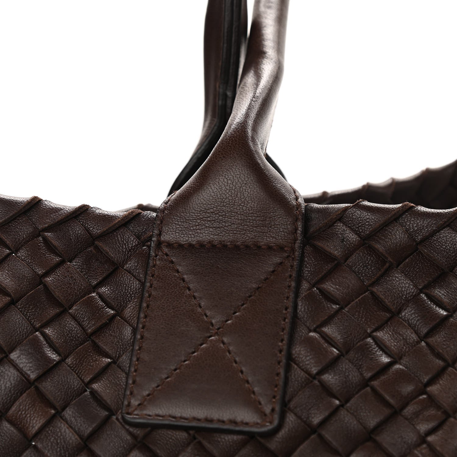 Bottega Veneta Nappa Intrecciato Mini Cabat Ebano 12 of 15