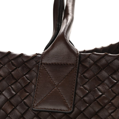 Bottega Veneta Nappa Intrecciato Mini Cabat Ebano 12 of 15