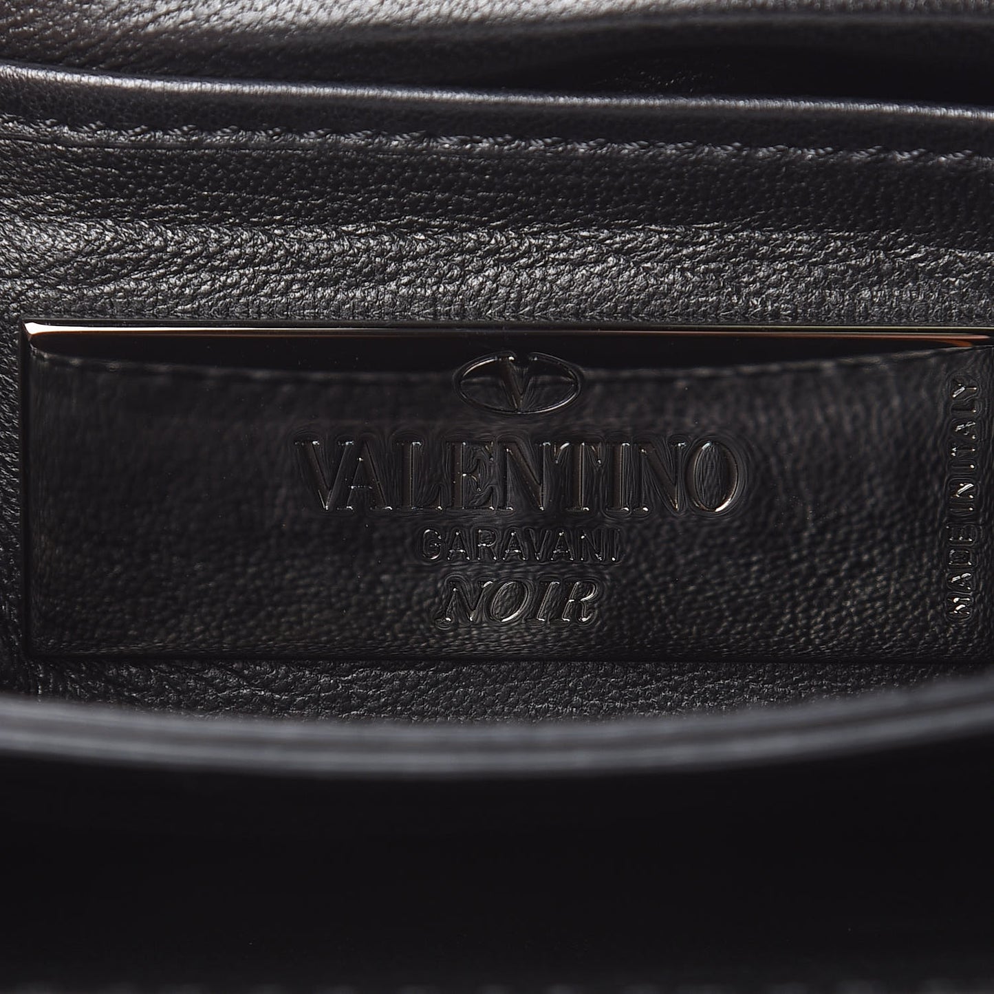 Nappa Crystal Encrusted Studs Va Va Voom Shoulder Bag Black