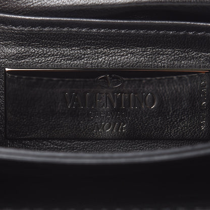 Valentino Garavani Nappa Crystal Encrusted Studs Va Va Voom Shoulder Bag Black 6 of 13