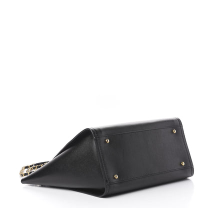 Chanel Caviar Small Studded Deauville Tote Black 3 of 11