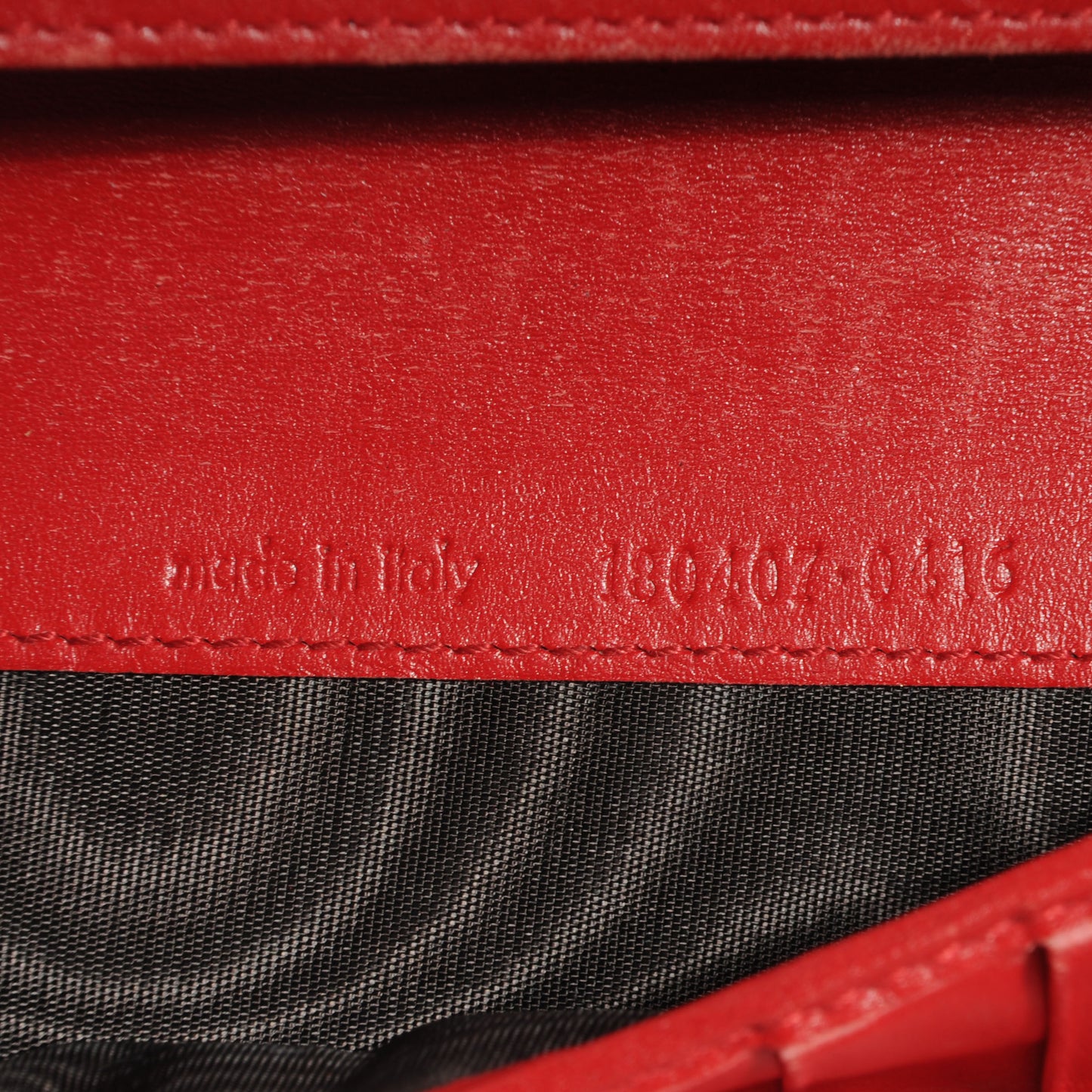 Patent Leather Belle de Jour Zippy Wallet Red