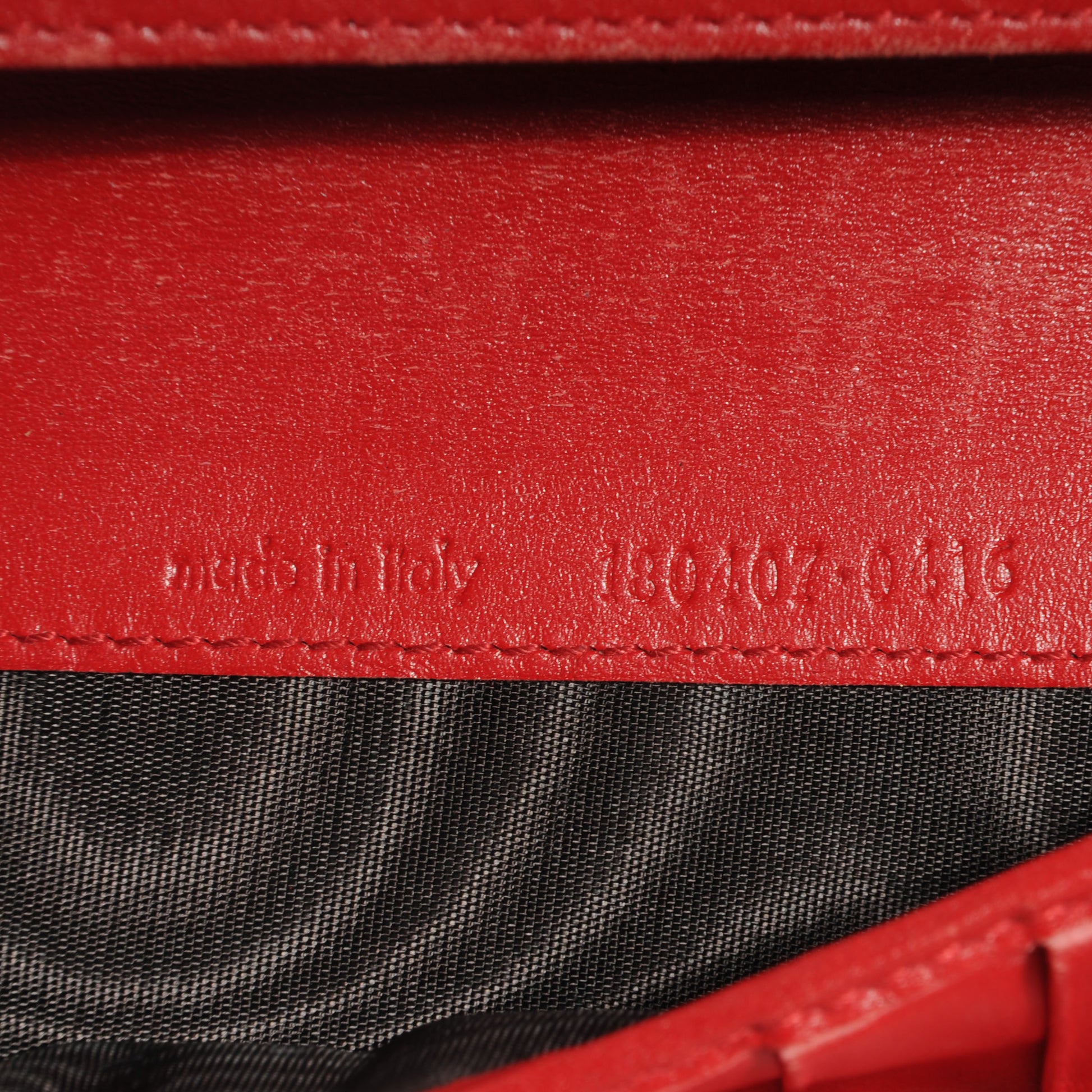 Saint Laurent Patent Leather Belle de Jour Zippy Wallet Red 8 of 9
