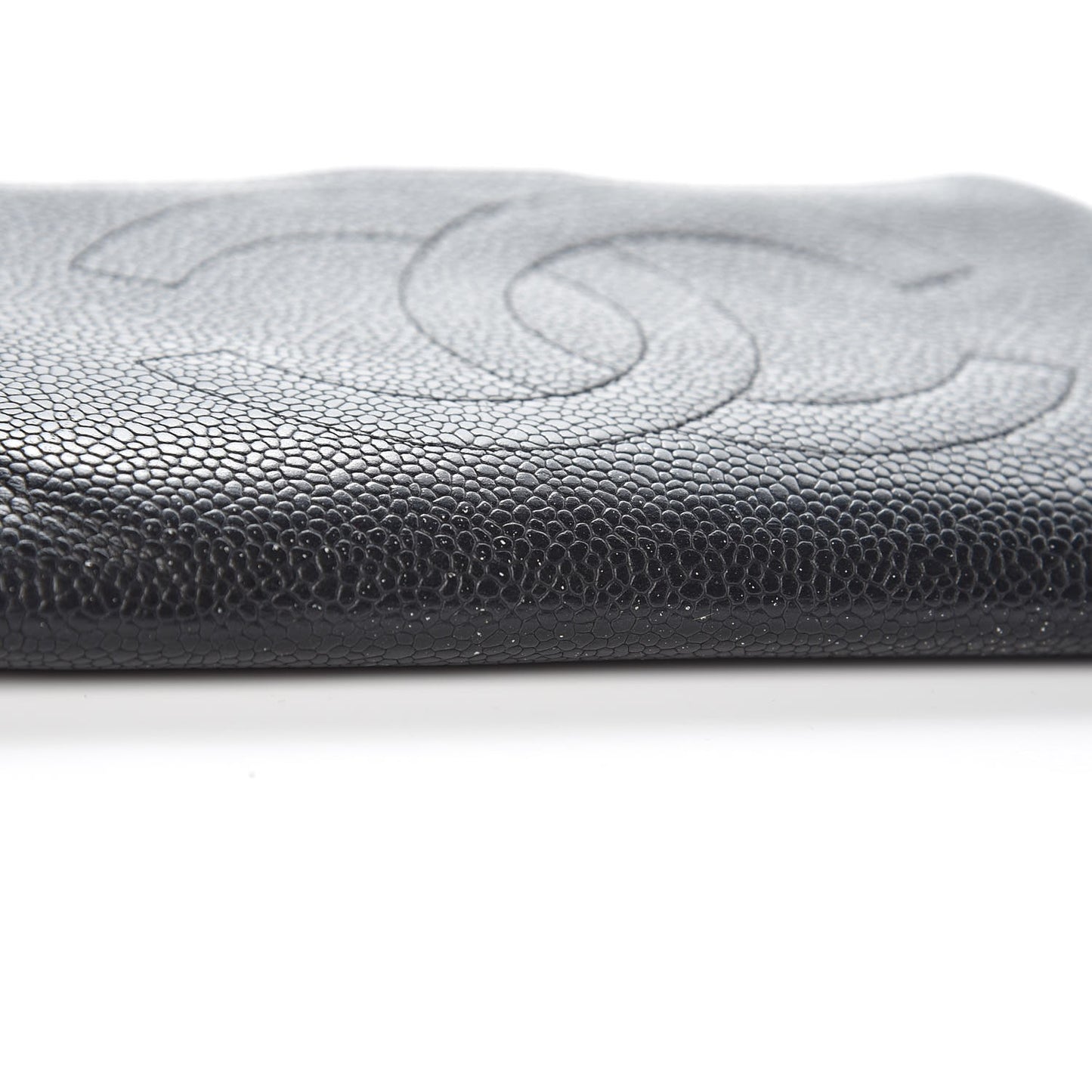 Caviar Timeless CC French Wallet Black