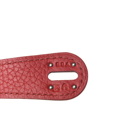 Hermes Taurillon Clemence Lindy 34 Rouge Vif 11 of 16