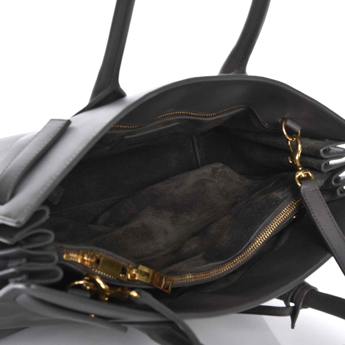Calfskin Small Sac De Jour Fog