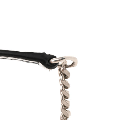 Saint Laurent Shiny Calfskin Monogram Mini Lou Camera Bag Black 13 of 14