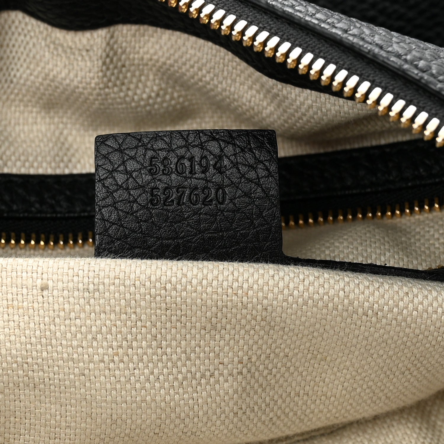 Gucci Pebbled Calfskin Large Soho Hobo Black 9 of 13