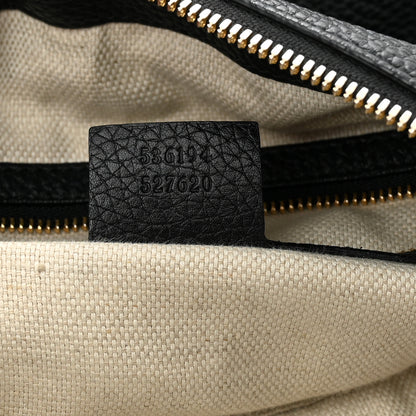 Gucci Pebbled Calfskin Large Soho Hobo Black 9 of 13