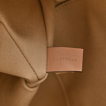 Chloe Cotton Calfskin Medium Woody Ribbon Tote White Brown 7 of 11
