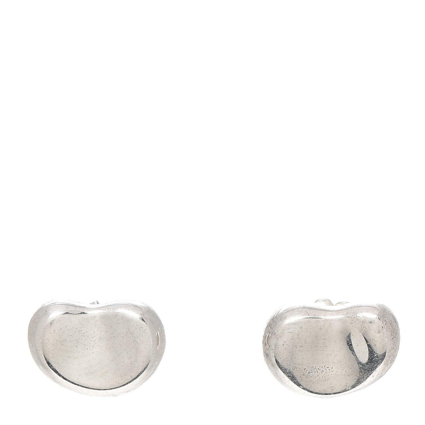 Sterling Silver 9mm Elsa Peretti Bean Earrings
