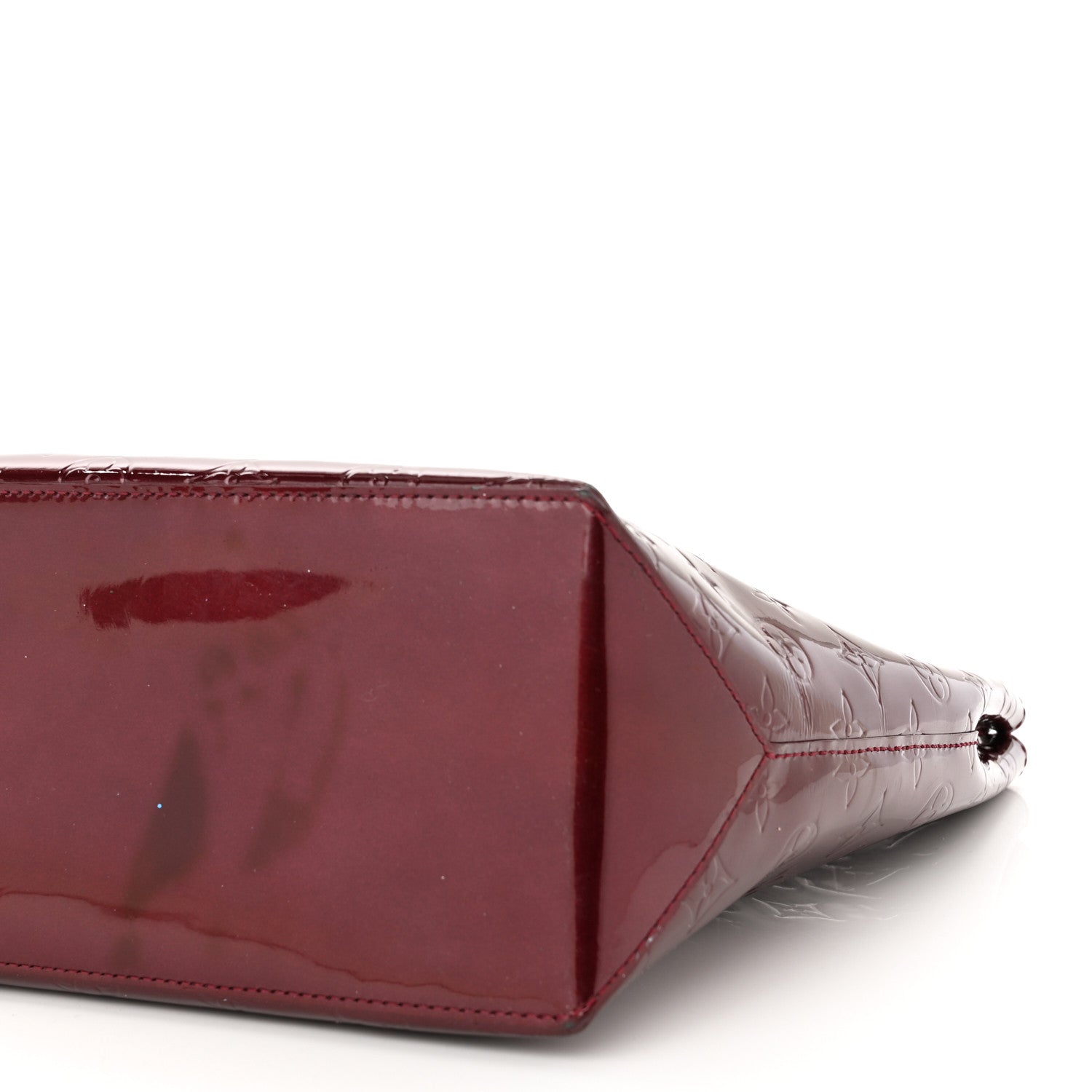 Louis Vuitton Vernis Wilshire MM Rouge Fauviste 9 of 11