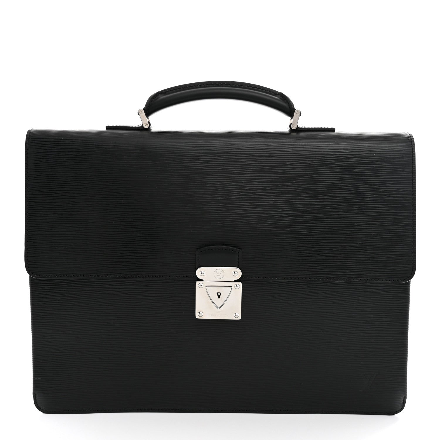 Louis Vuitton Epi Robusto 2 Compartment Briefcase Black 1 of 11