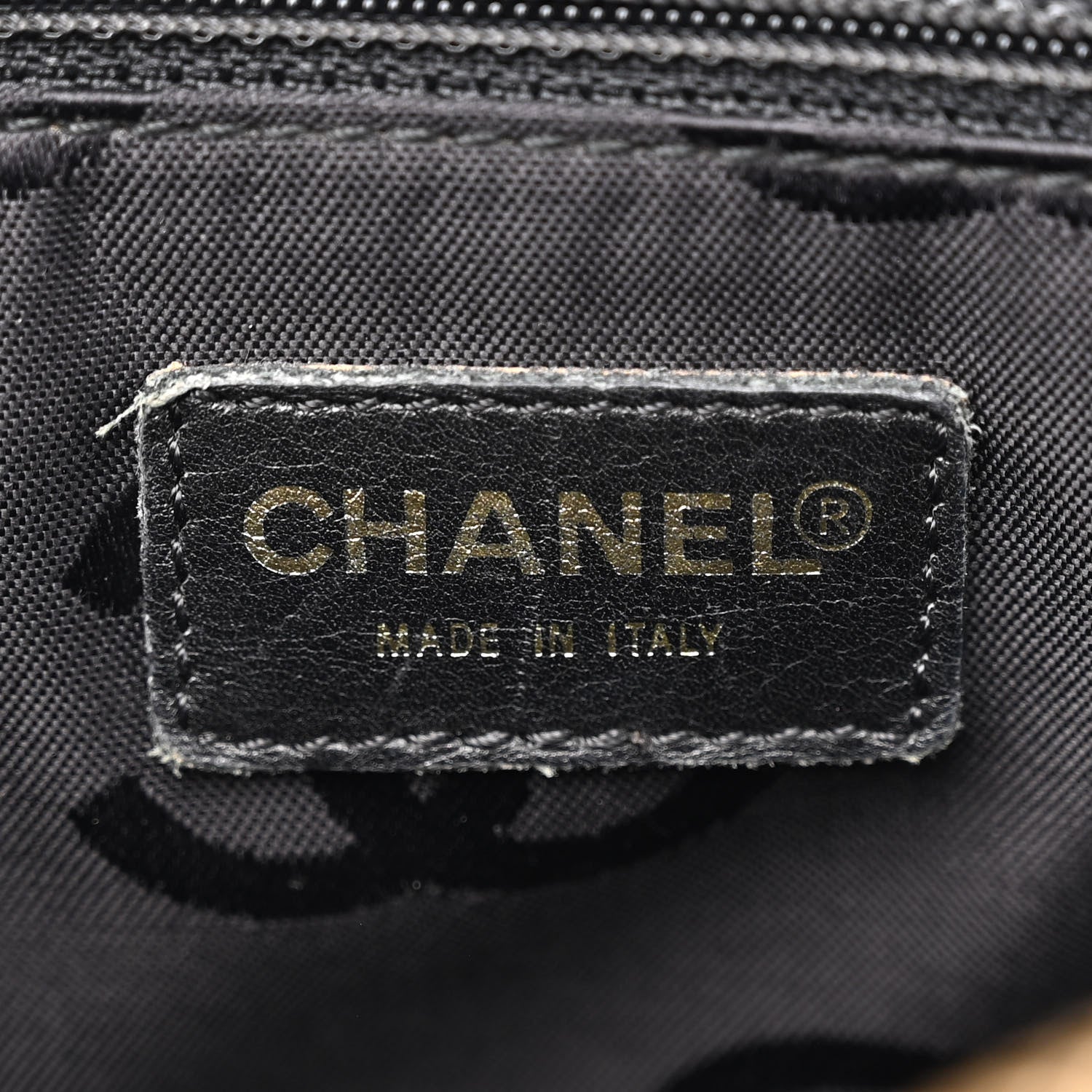 Chanel Calfskin Contrast Stitch Surpique Bowler Black 6 of 14