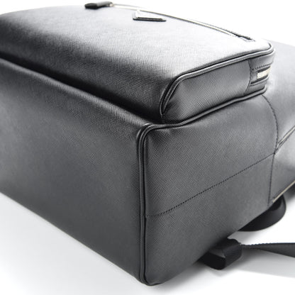 Prada Saffiano Travel Backpack Black 8 of 10