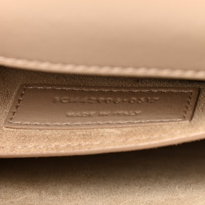 Saint Laurent Calfskin Medium Monogram Sunset Dark Beige 7 of 10