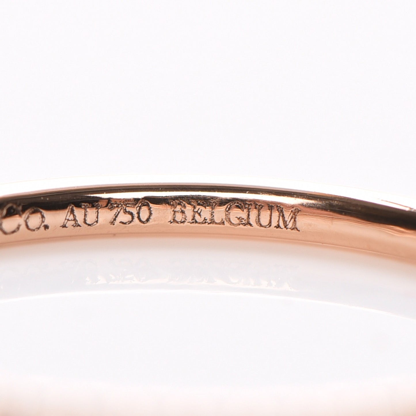 18K Yellow Gold Diamond Metro Ring 6.5