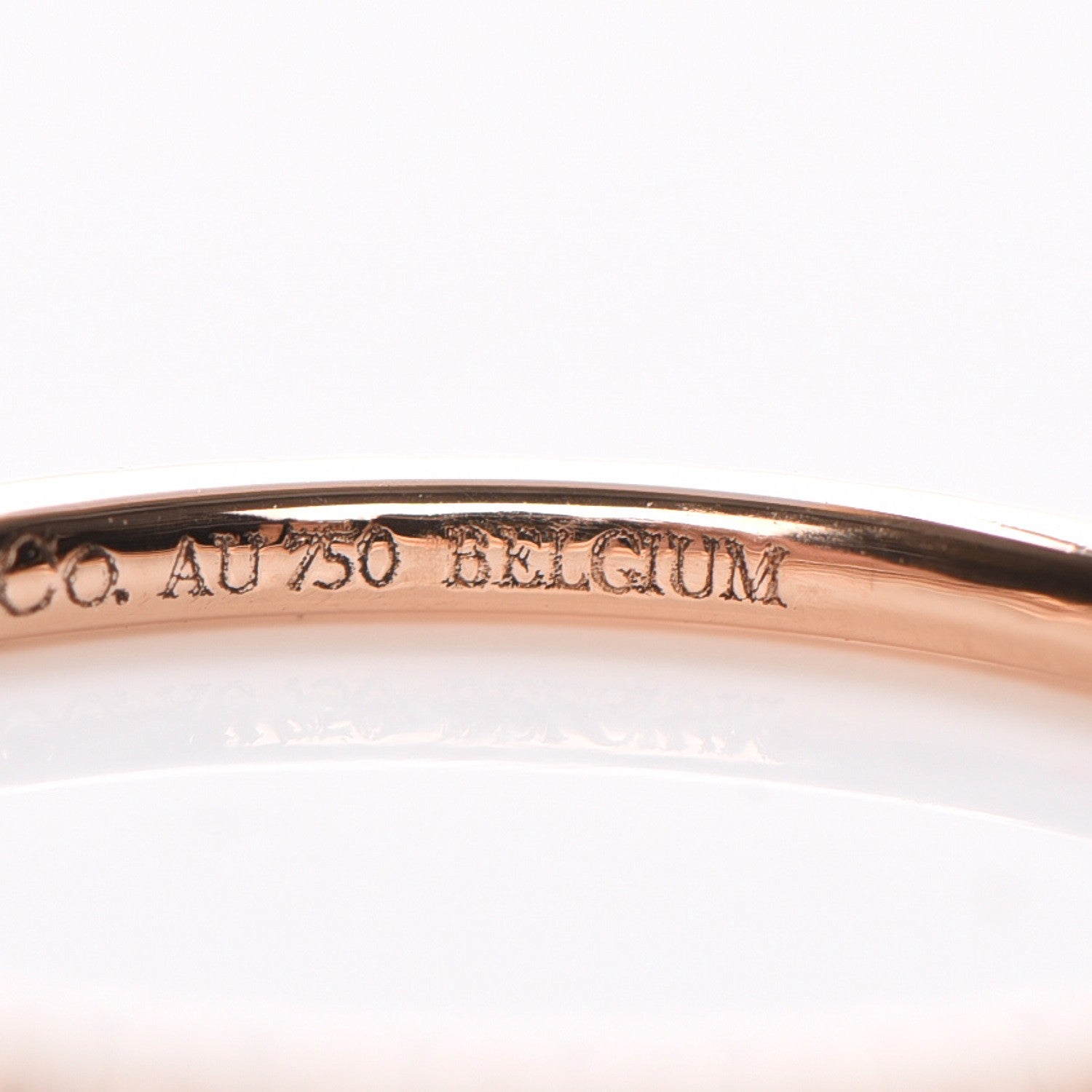 Tiffany 18K Yellow Gold Diamond Metro Ring 6.5 5 of 6
